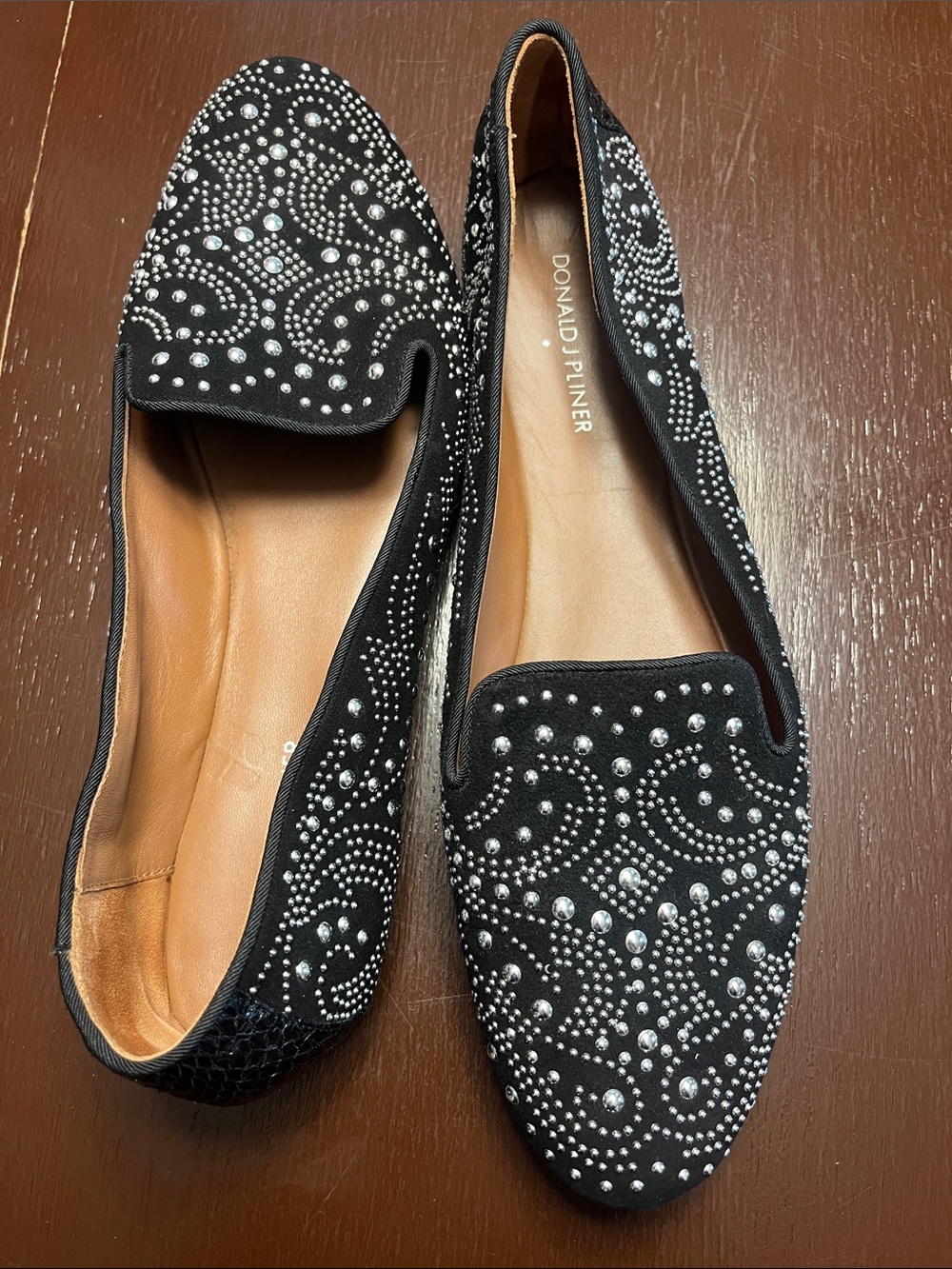 Donald J Pliner studded Debbi shoe size 11